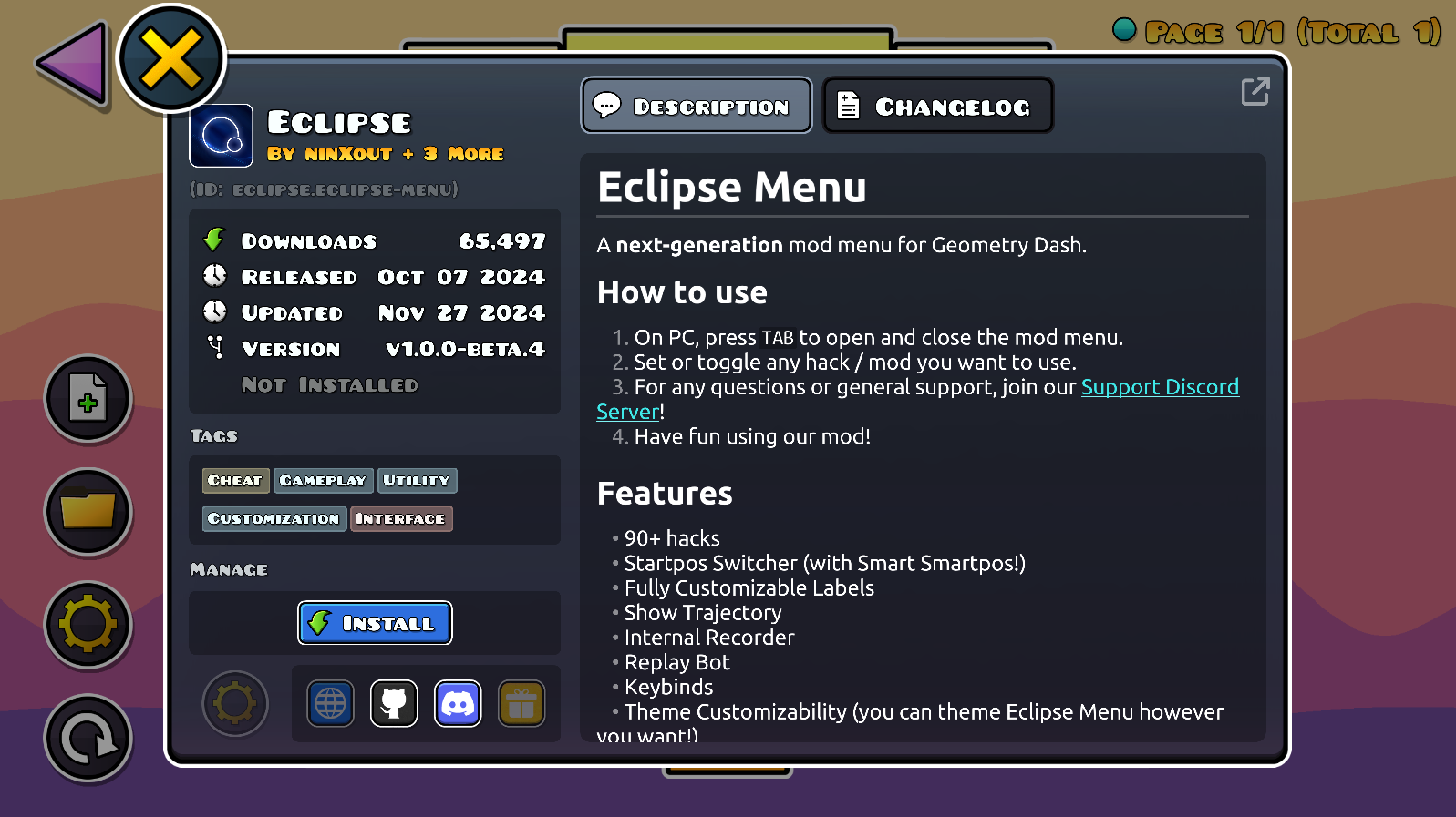 Install Eclipse Screenshot